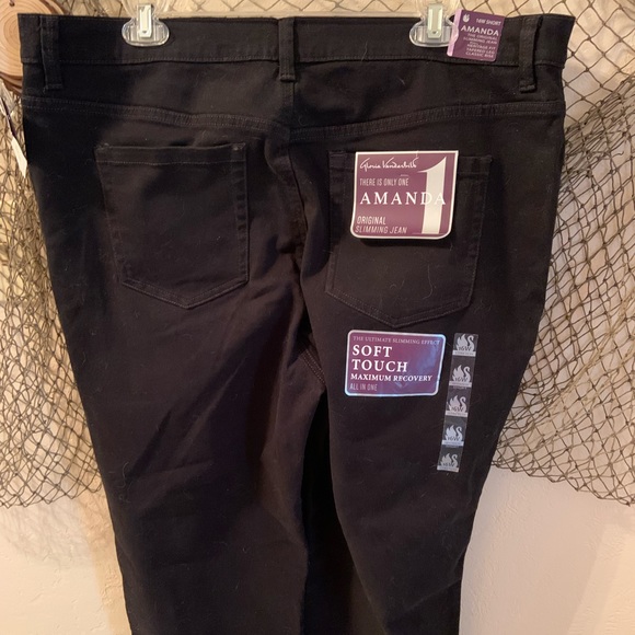 Gloria Vanderbilt Amanda Pants 16W Short - Picture 3 of 5